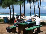 Lunch at DT Fleming Beach Park
